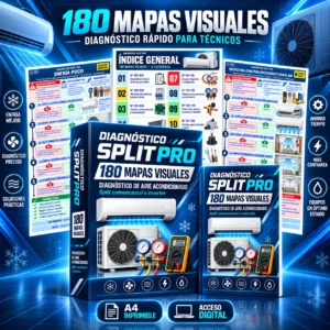 Diagnóstico Split Pro: 180 Mapas para Encontrar la Falla Real + 2 Bonos🎁